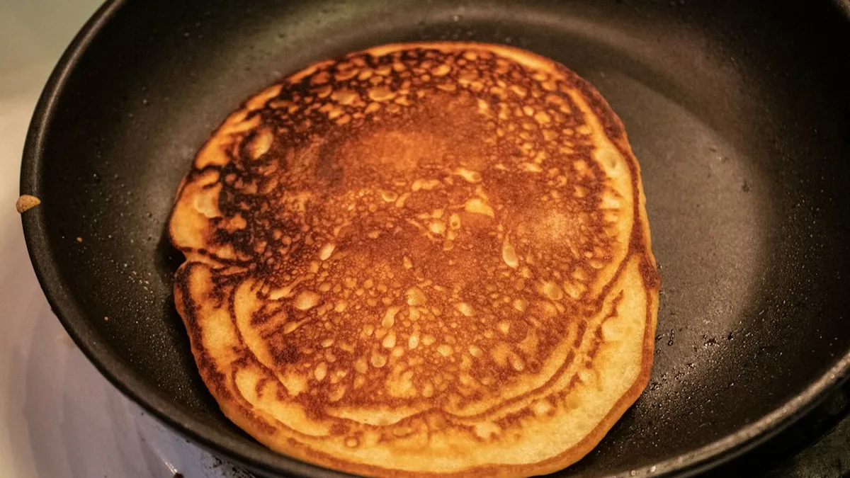 Fluffy pancake recette : blancs en neige et pâte sans repos