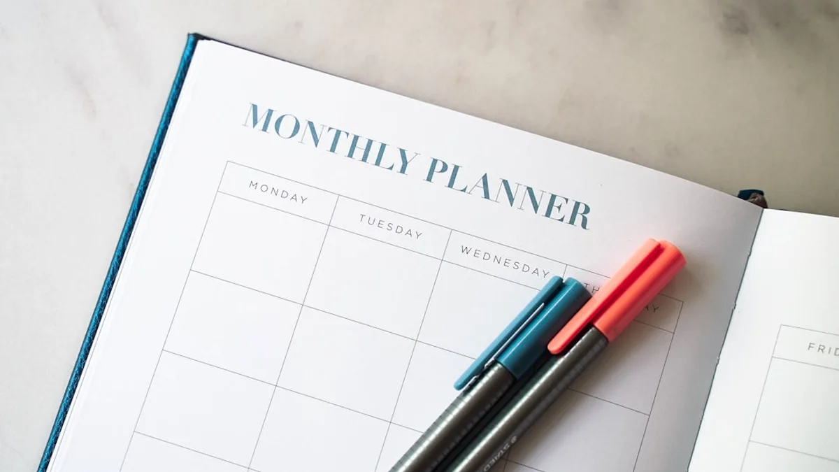 Planning semaine à imprimer : ce qui m'a fait changer d'habitude